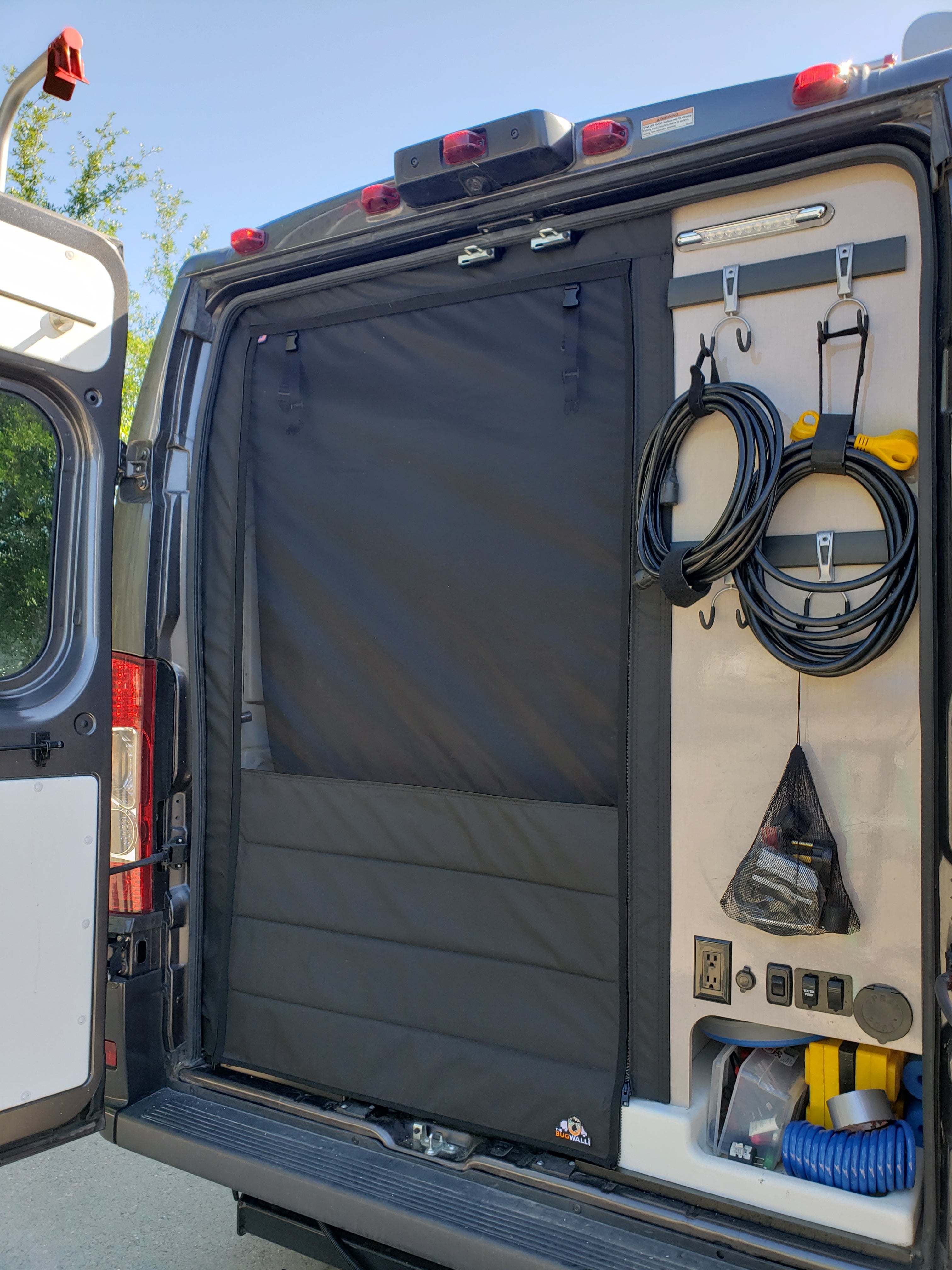 Winnebago Travato Rear Bugwall Screen