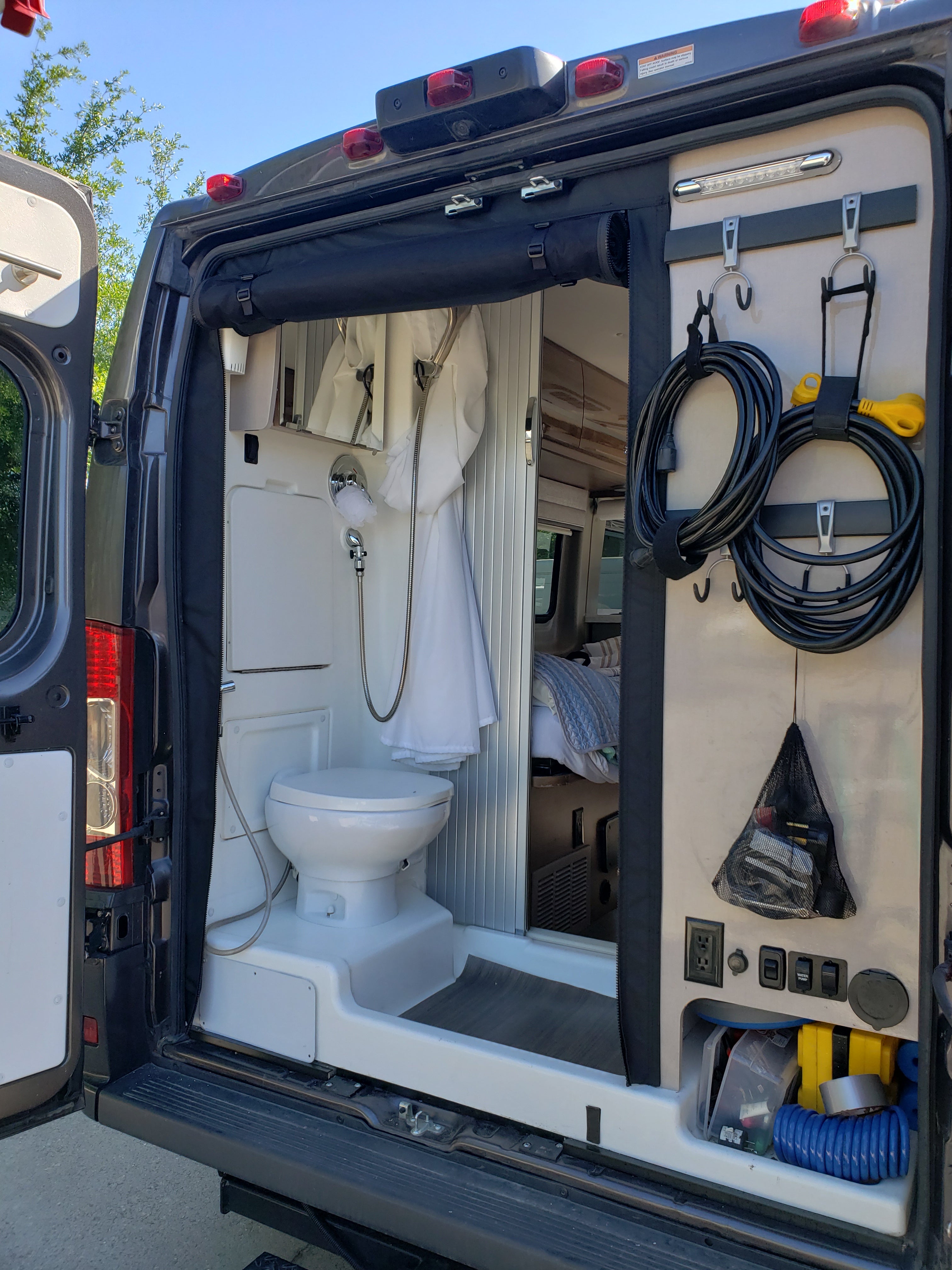 Winnebago Travato Rear Bugwall Screen