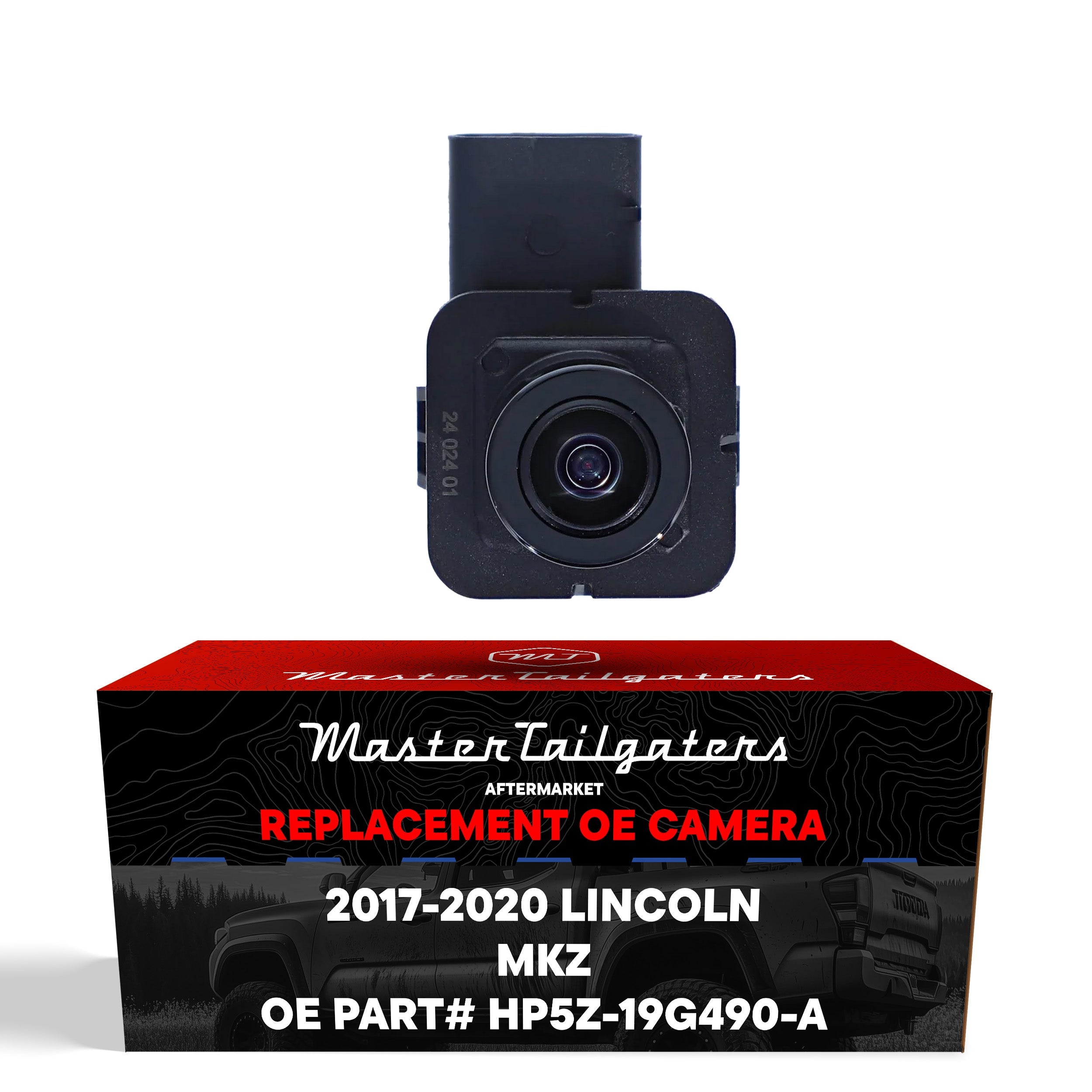 Lincoln MKZ, MKZ Hybrid (2017-2020) OEM Replacement Backup Camera OE Part # HP5Z-19G490-A