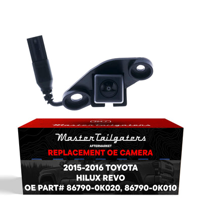 Toyota Hilux Revo (2015-2016) OEM Replacement Backup Camera OE Part # 86790-0K020, 86790-0K010