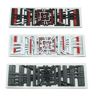 3D Metal Letter Emblem Badge | Multiple Styles | 3M Adhesive | Custom Lettering
