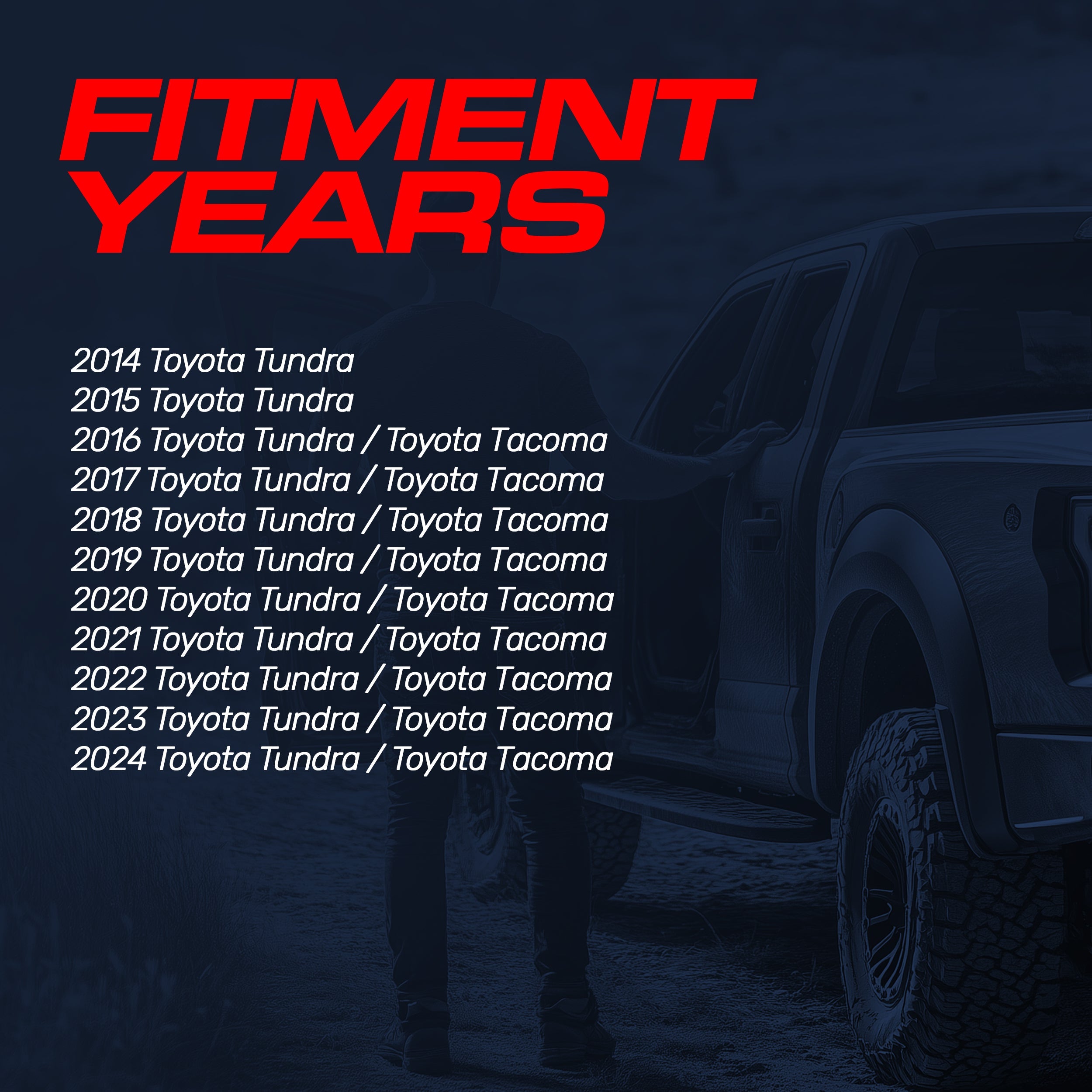 Toyota Tacoma (2016-2024) Chrome Replacement Tailgate Handle with Backup Camera