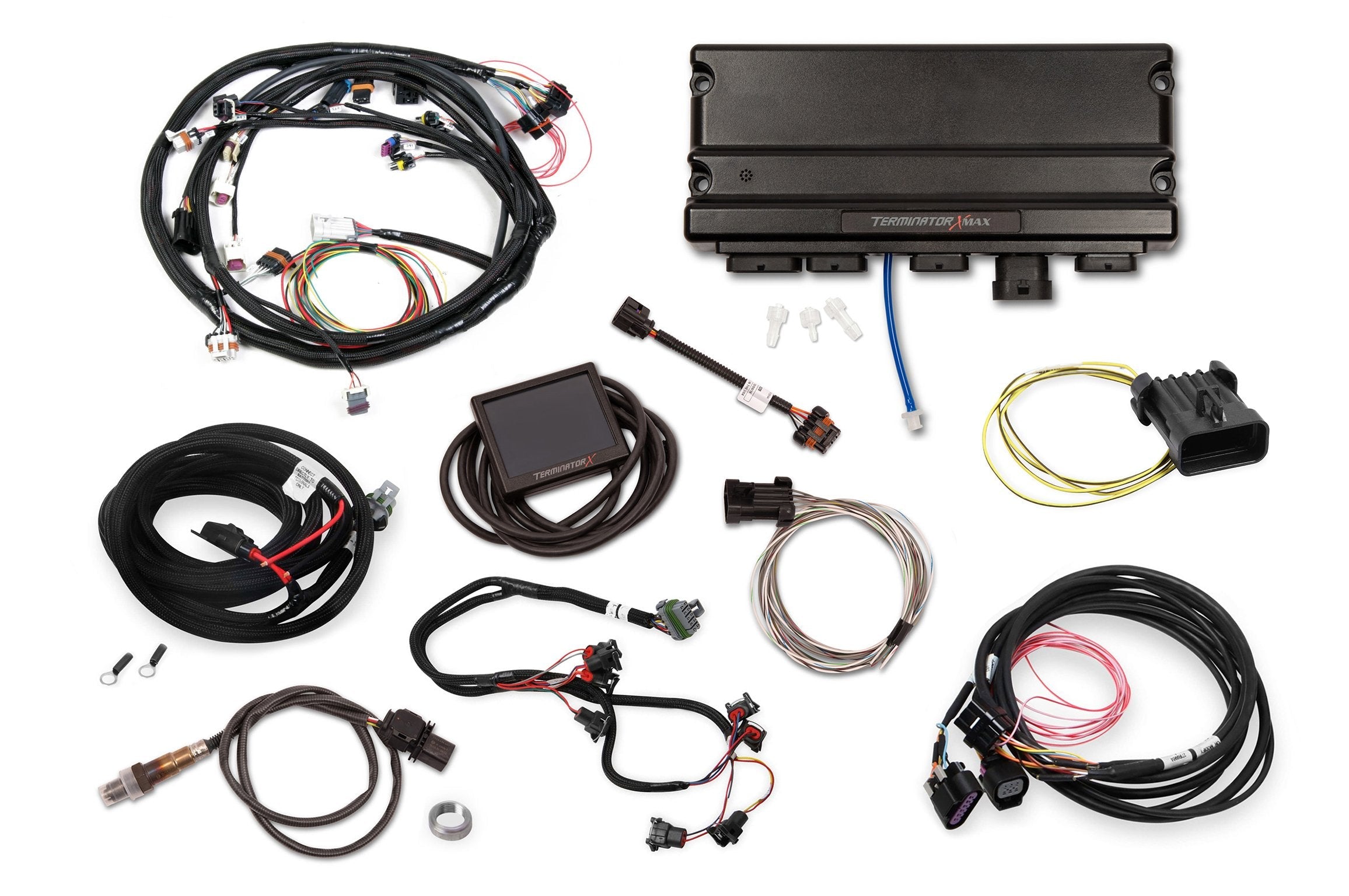 Universal MPFI Main Harness - GM DBW Throttle Body Control - EV1 Injectors - 3.5 in. Touchscreen