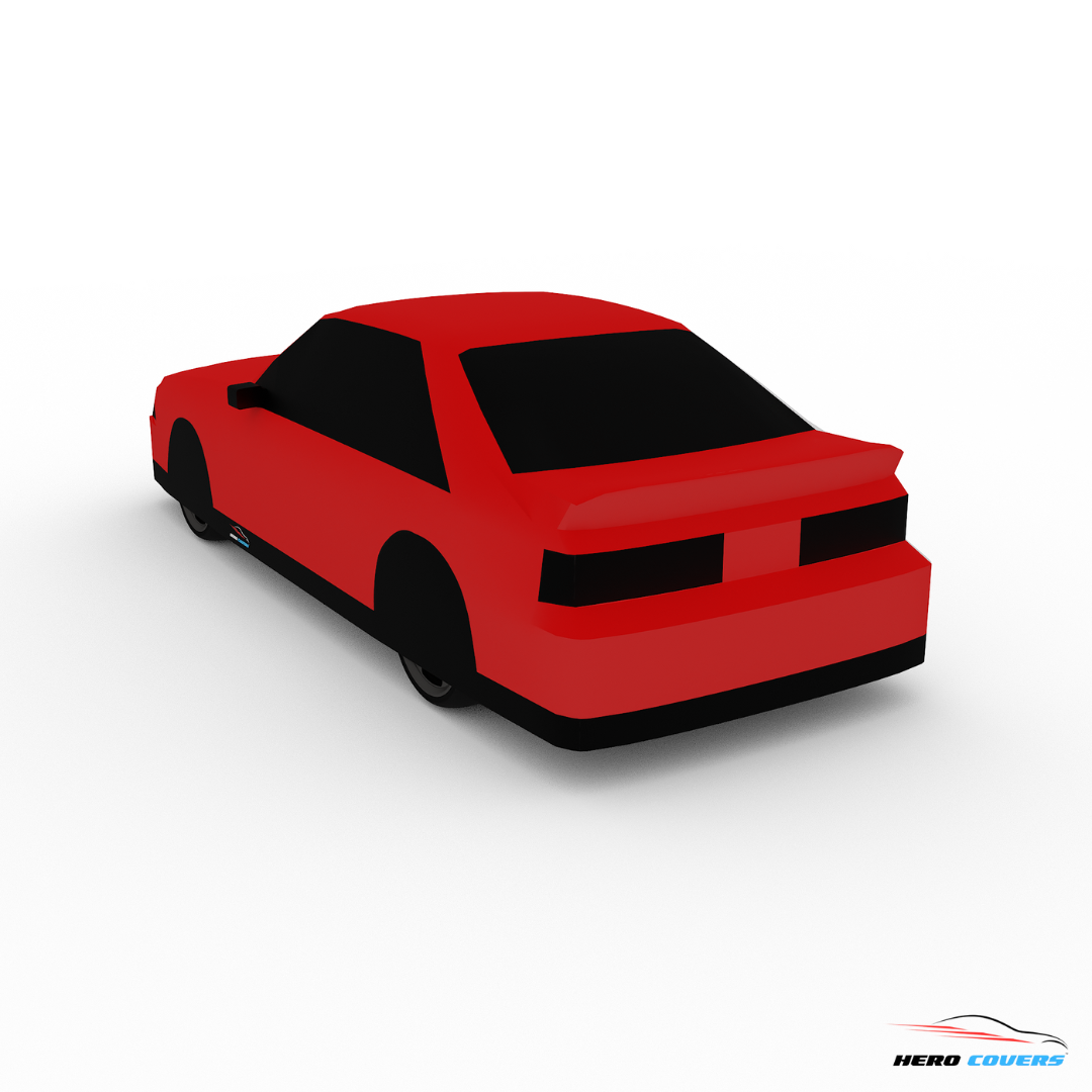 Indoor or Outdoor Car Cover | Compatible For: Ford Mustang Third Generation (1979–1993) – Fox Body