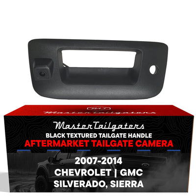 Chevrolet Silverado / GMC Sierra (2007-2014) Black Replacement Tailgate Handle with Backup Camera