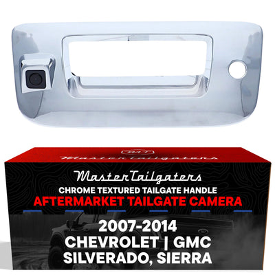 Chevrolet Silverado / GMC Sierra (2007-2014) Chrome Replacement Tailgate Handle with Backup Camera
