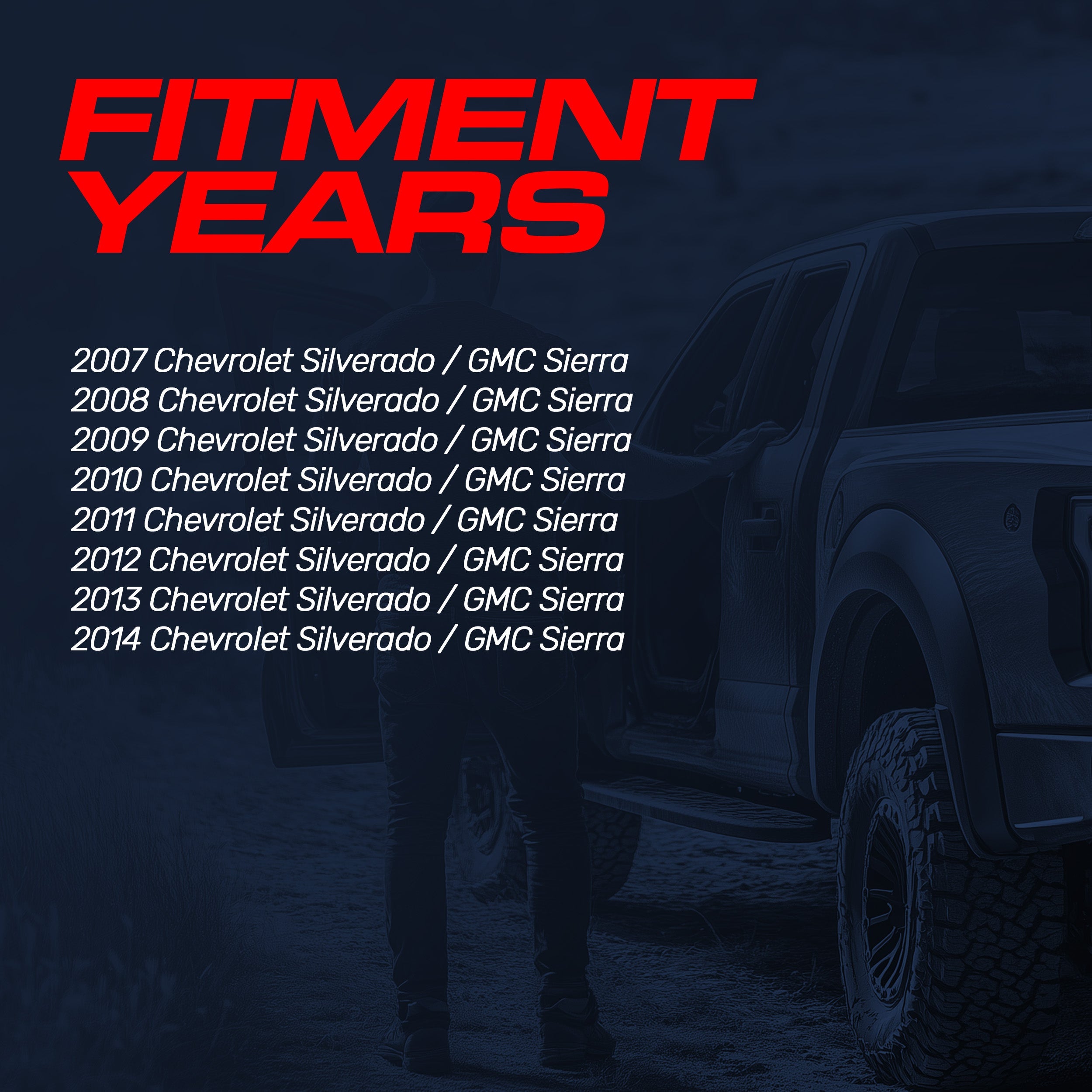 Chevrolet Silverado / GMC Sierra (2007-2014) Chrome Replacement Tailgate Handle with Backup Camera