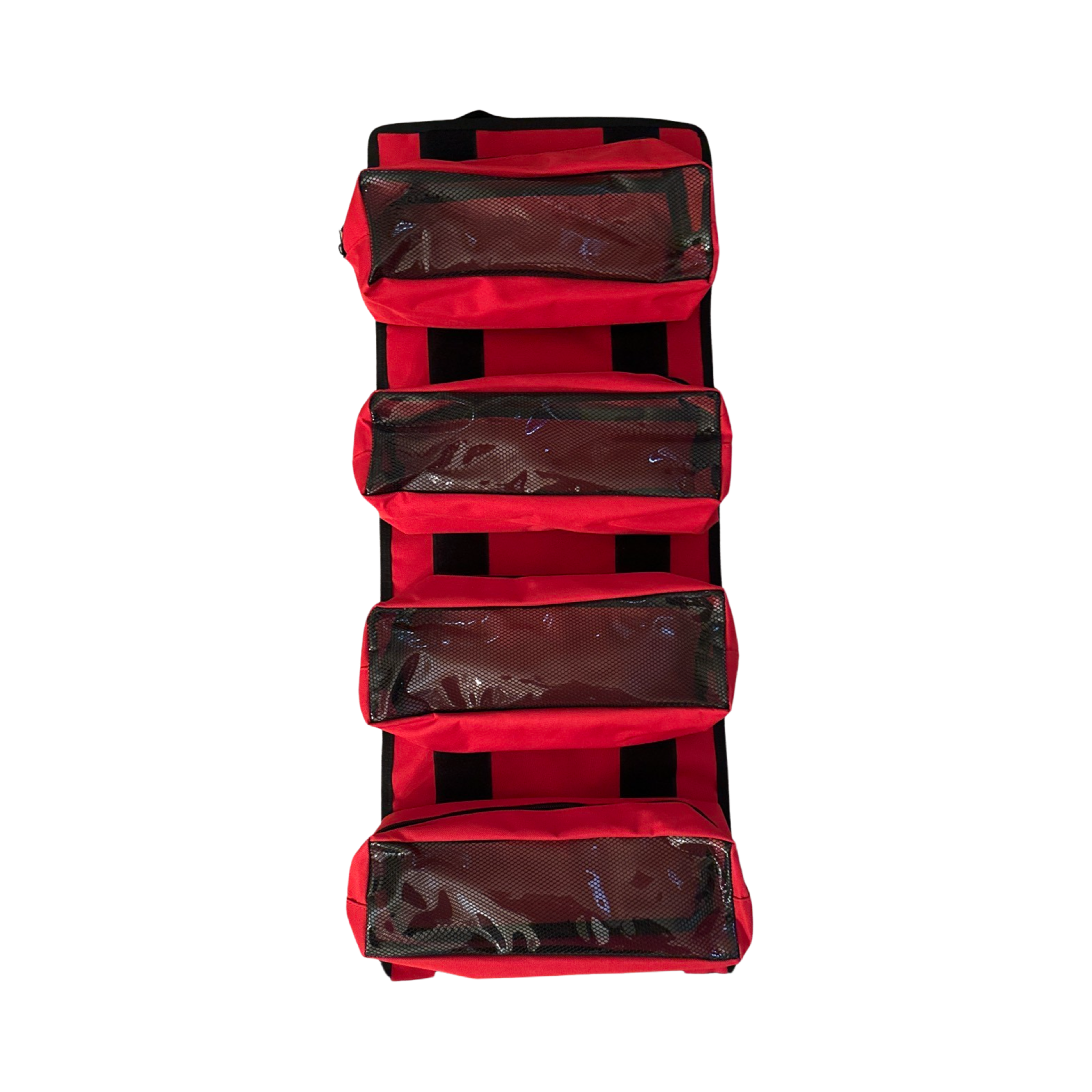 Medium Canvas Tool organizer bag with removeable pouches