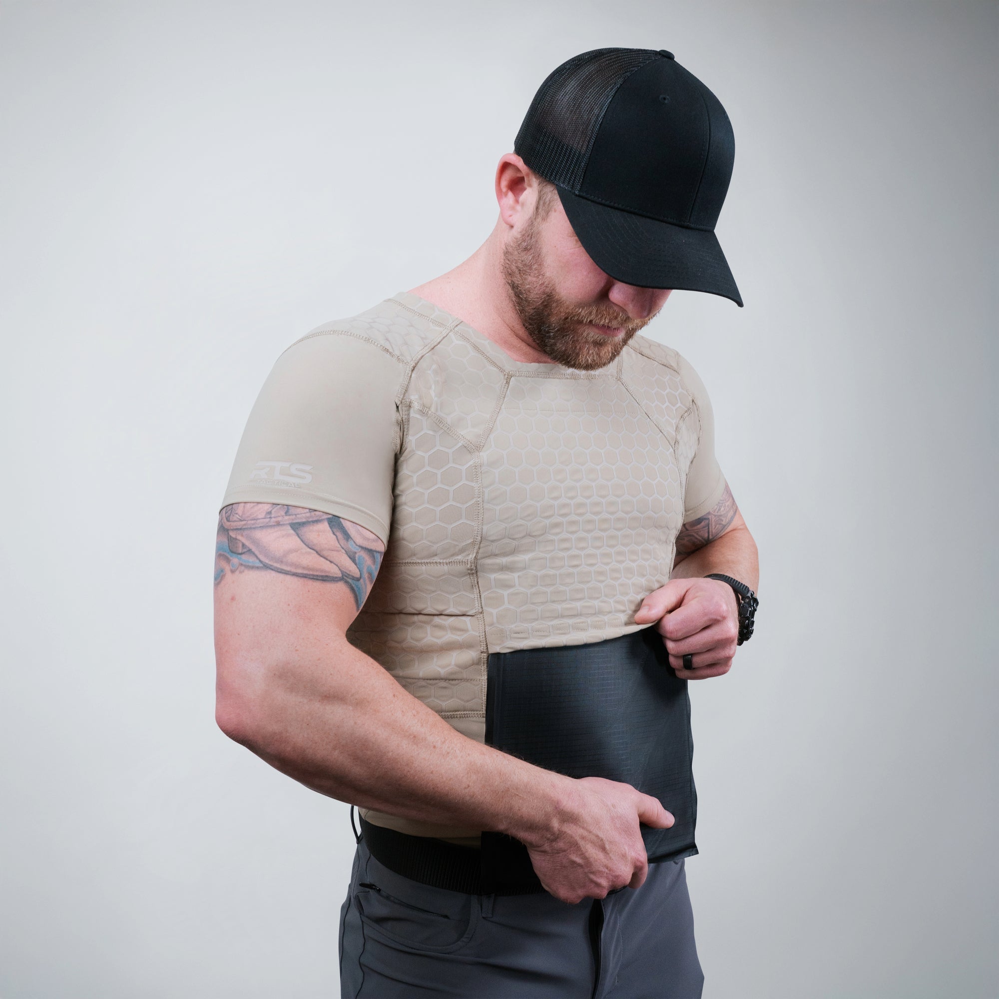 RTS Tactical Relentless Level IIIA (HG2) Body Armor Compression Shirt