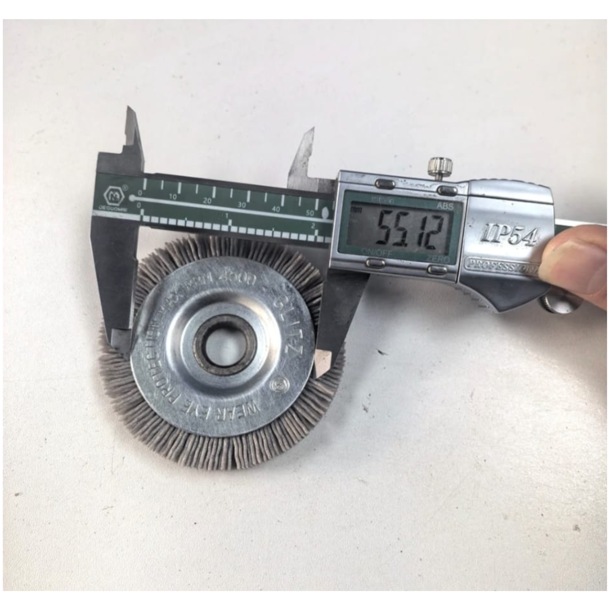Brush for Key Machines Industrial 3 Inch Nylon Wheel Brushes Abrasive Filaments Deburring