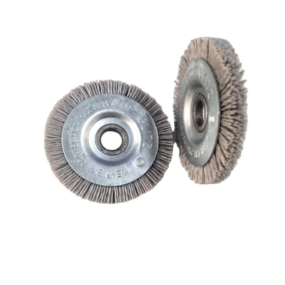 Brush for Key Machines Industrial 3 Inch Nylon Wheel Brushes Abrasive Filaments Deburring
