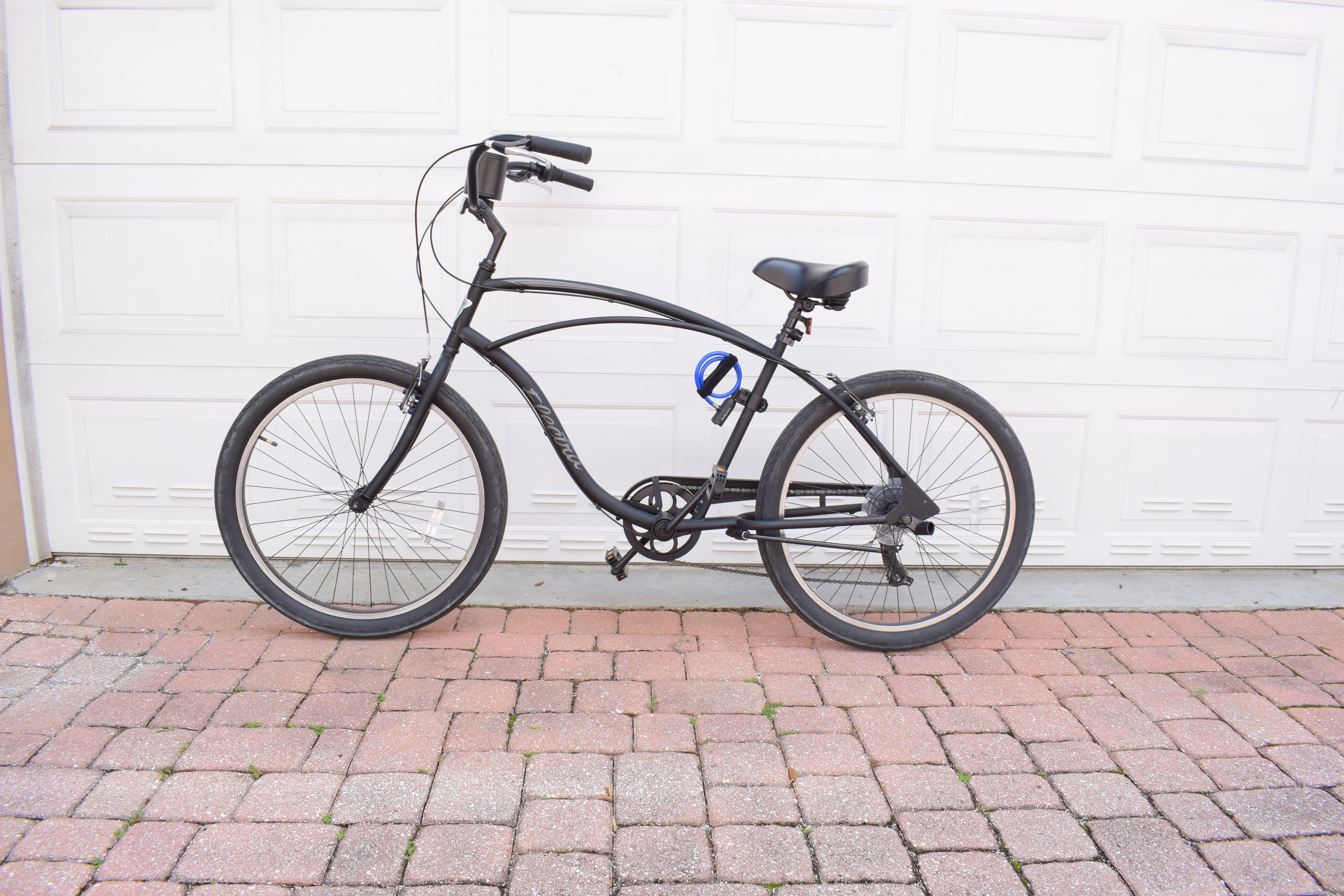 DocksLocks® Bike and Scooter Straight Security Cable Lock with Key Lock and Mounting Bracket (2' or 4')