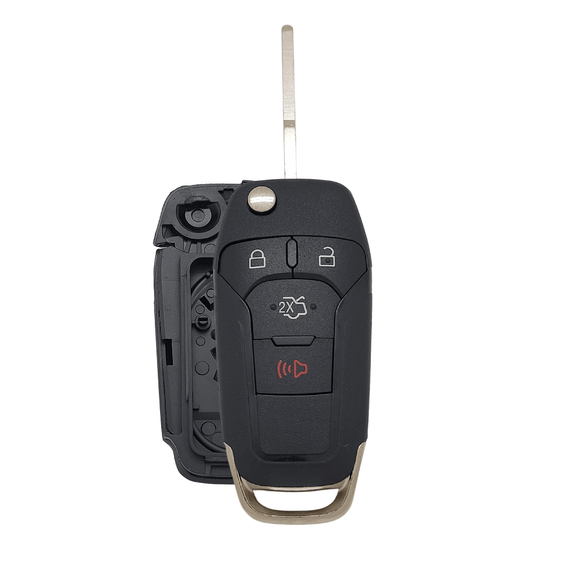 Remote Flip Key Shell Case for Ford Fusion 2013-2016, Ford Transit Connect 2019-2023 N5F-A08TAA 164-R8236