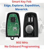 2018-2022 Ford Expedition Explorer Escape Smart Key Fob Replacement FCC ID:M3N-A2C931426 P/N:164-R8198 (902 MHz)