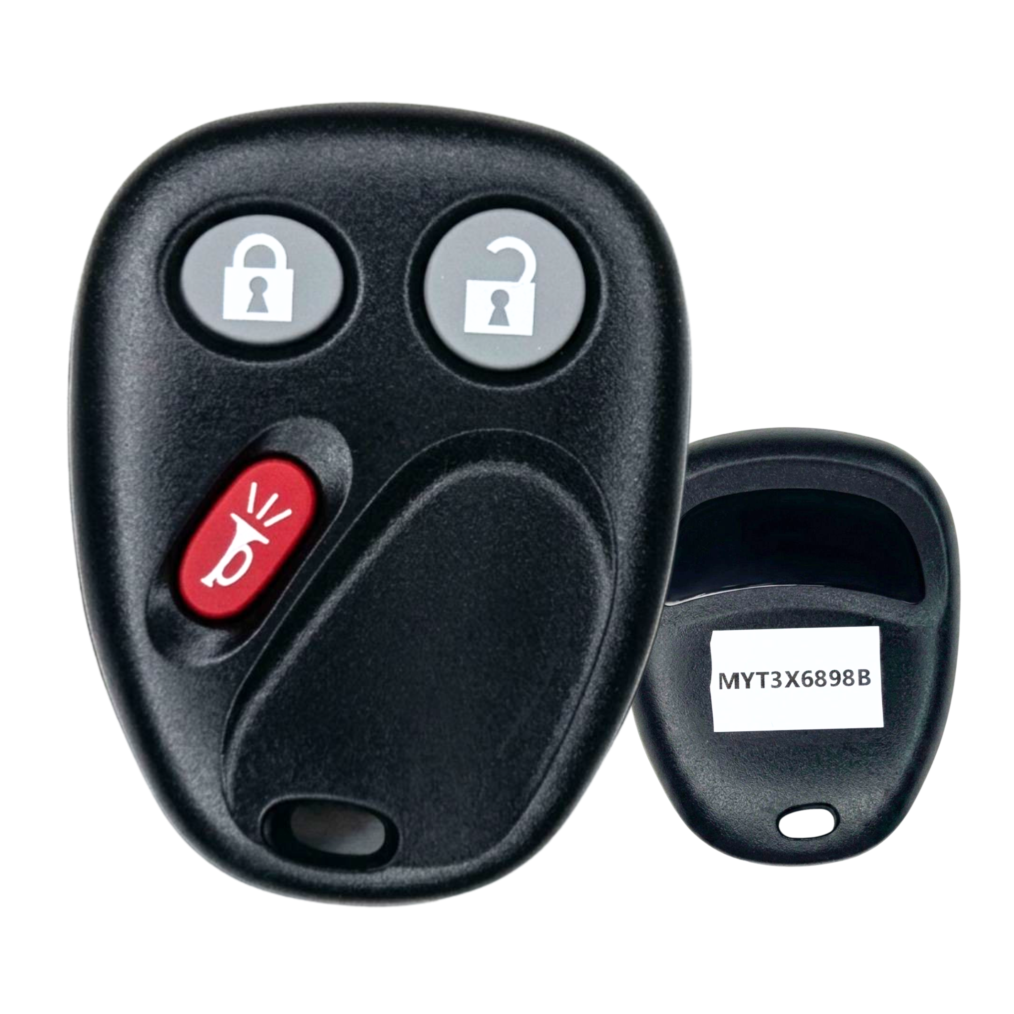 Buick Chevrolet GMC 3-Button Remote FCC ID: MYT3X6898B, P/N:15051014, Grade A.