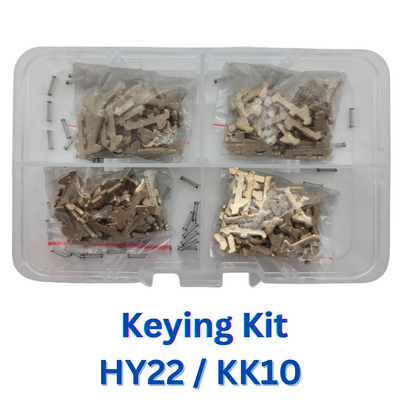 Hyundai / Kia Lock Repair Keying Kit For Door and Ignition Lock - Lot of 200Pcs. for HY22 / KK10 Key Blade.