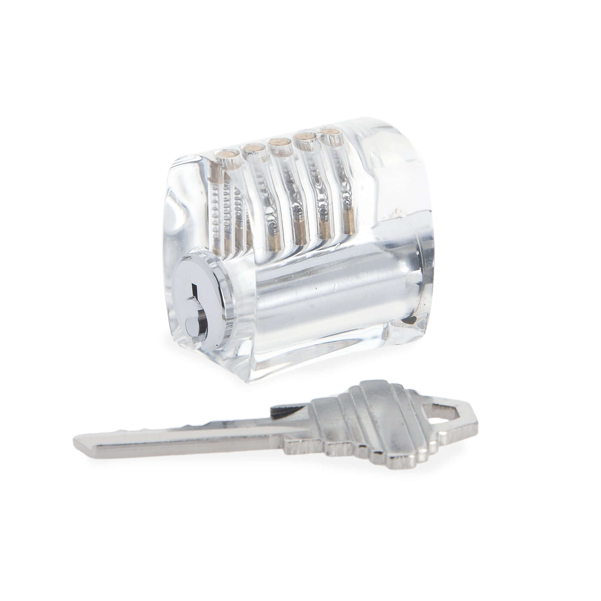 Dangerfield Clear Acrylic Practice Lock - Standard Pins - Medium difficulty