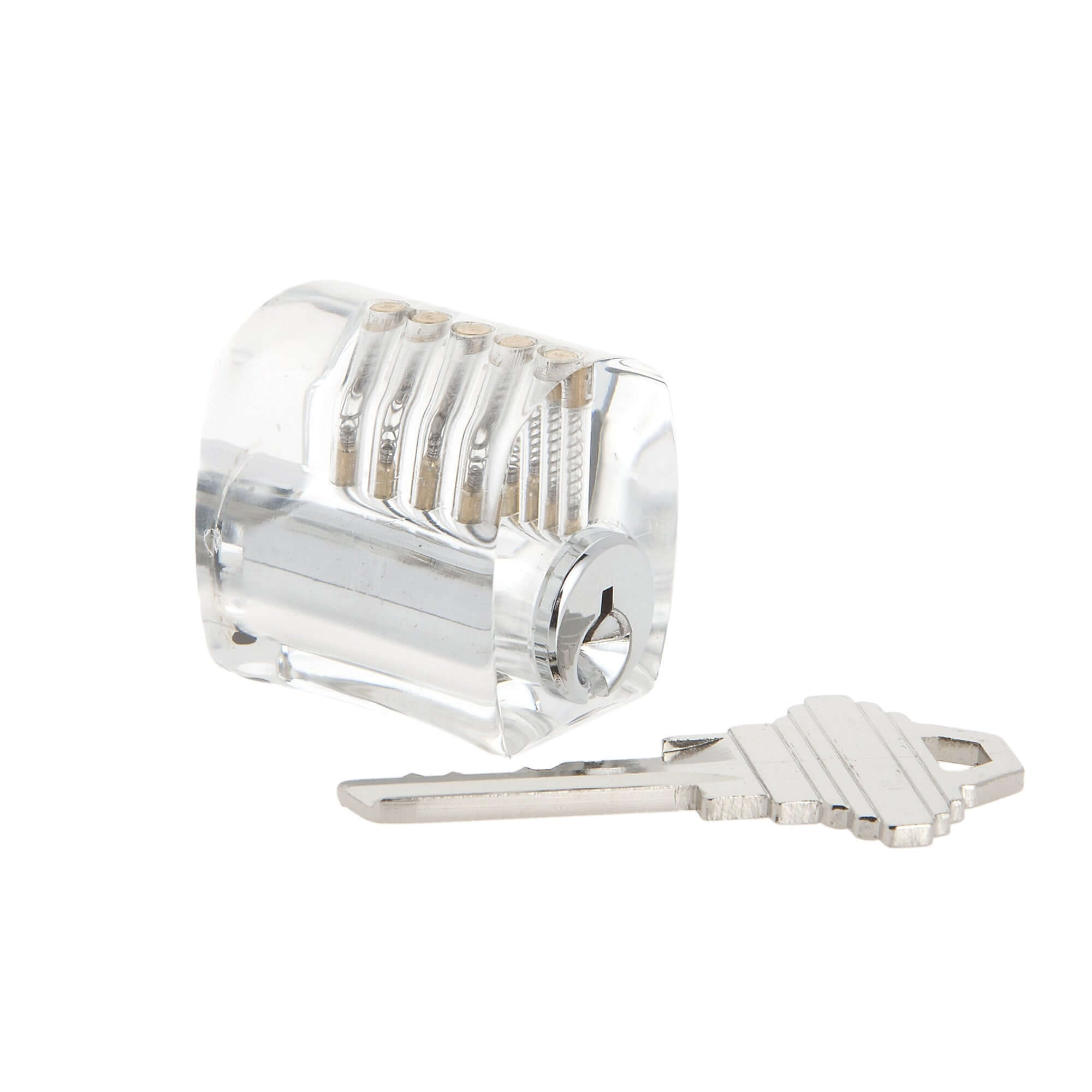 Dangerfield Clear Acrylic Practice Lock - Standard Pins - Medium difficulty