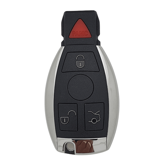 1998-2014 Mercedes Benz Car Key Fob Replacement / 4-Button Fobik Key / IYZ-3312, 315 MHz (Two Battery)