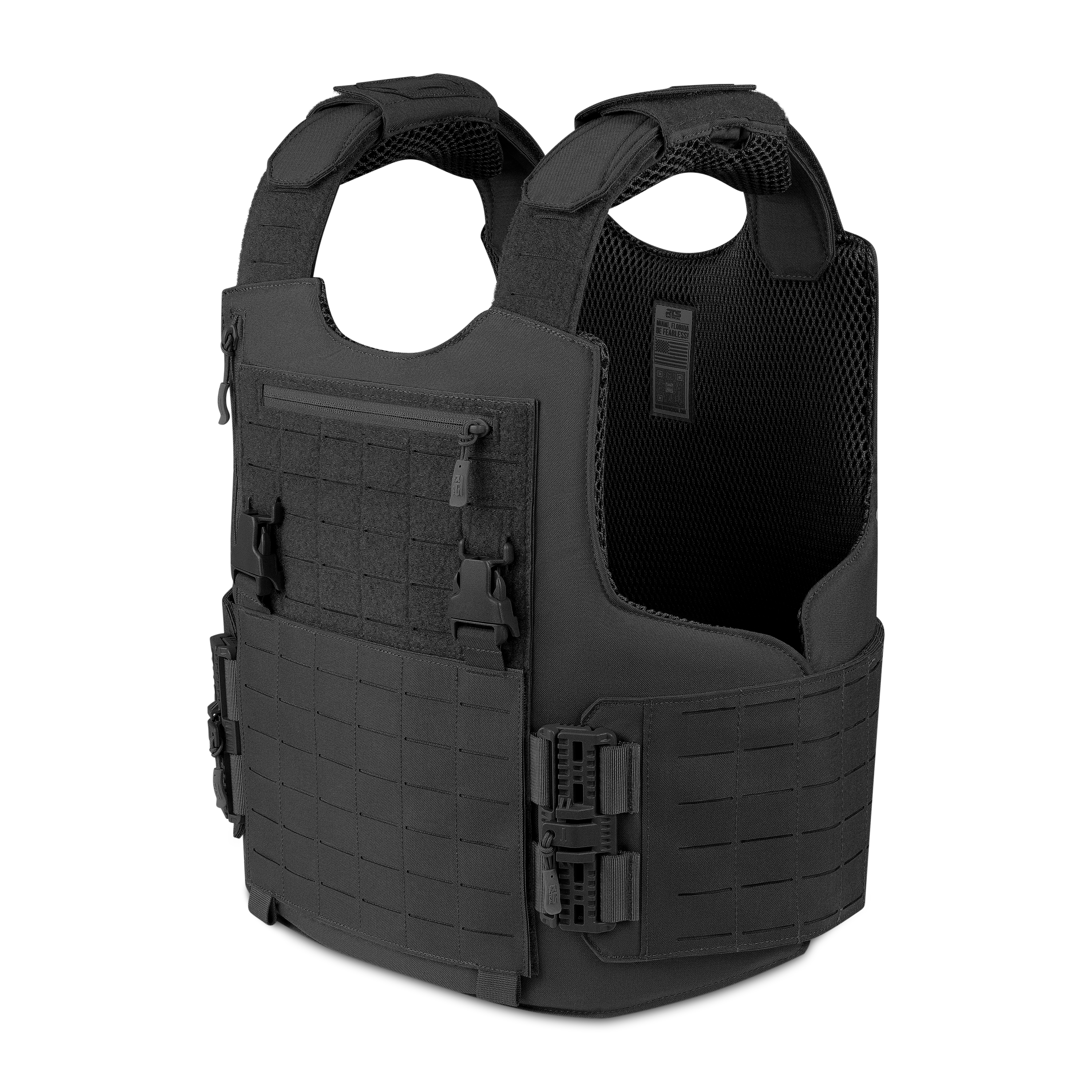 RTS Tactical RICO Special Operations Vest with Commander Level IIIA (HG2) Soft Armor