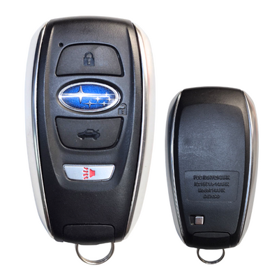 Subaru 4-Button OEM Smart Keyless Entry Transmitter FCC ID HYQ14AHK 433MHz - Refurbished