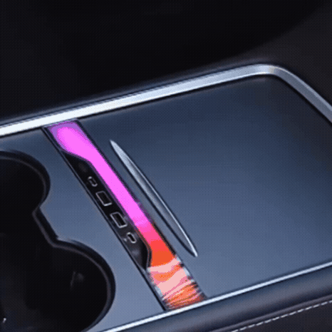 Center Console USB Hub with Ambient Lighting for Model 3 Highland/ Model Y Juniper | TESERY