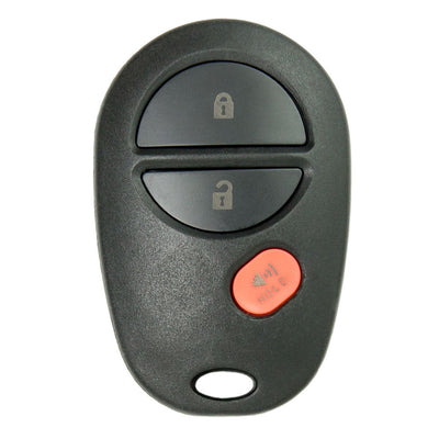 Toyota 3-Button Remote FCC ID: GQ43VT20T, P/N:  89742-AE010 OEM Refurbished