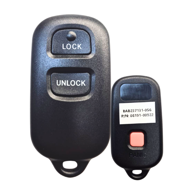 Toyota 3-Button Remote Transmitter BAB237131-056 08191-00922