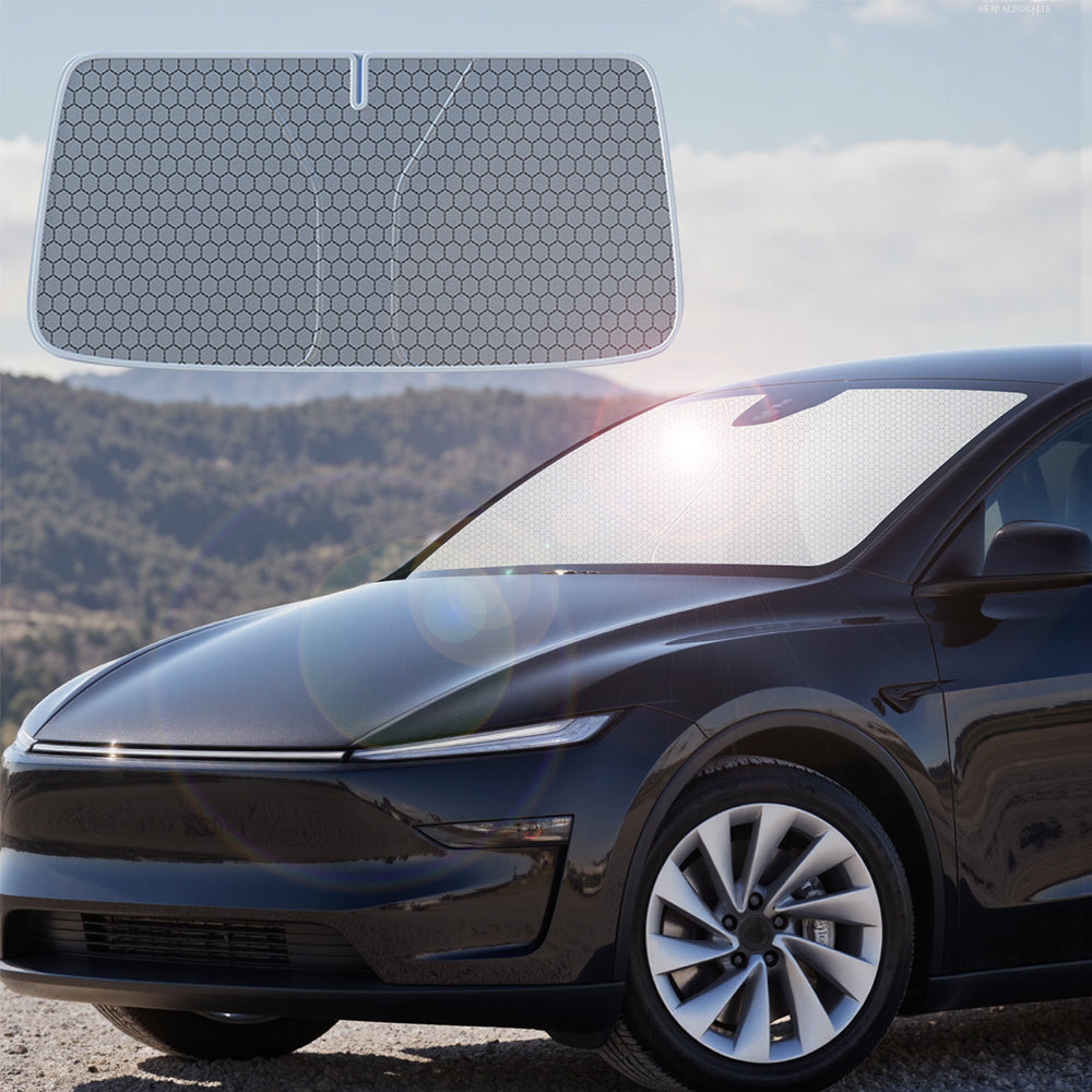 Graphene Front Windshield Sunshade for Model 3 Highland / Model Y Juniper