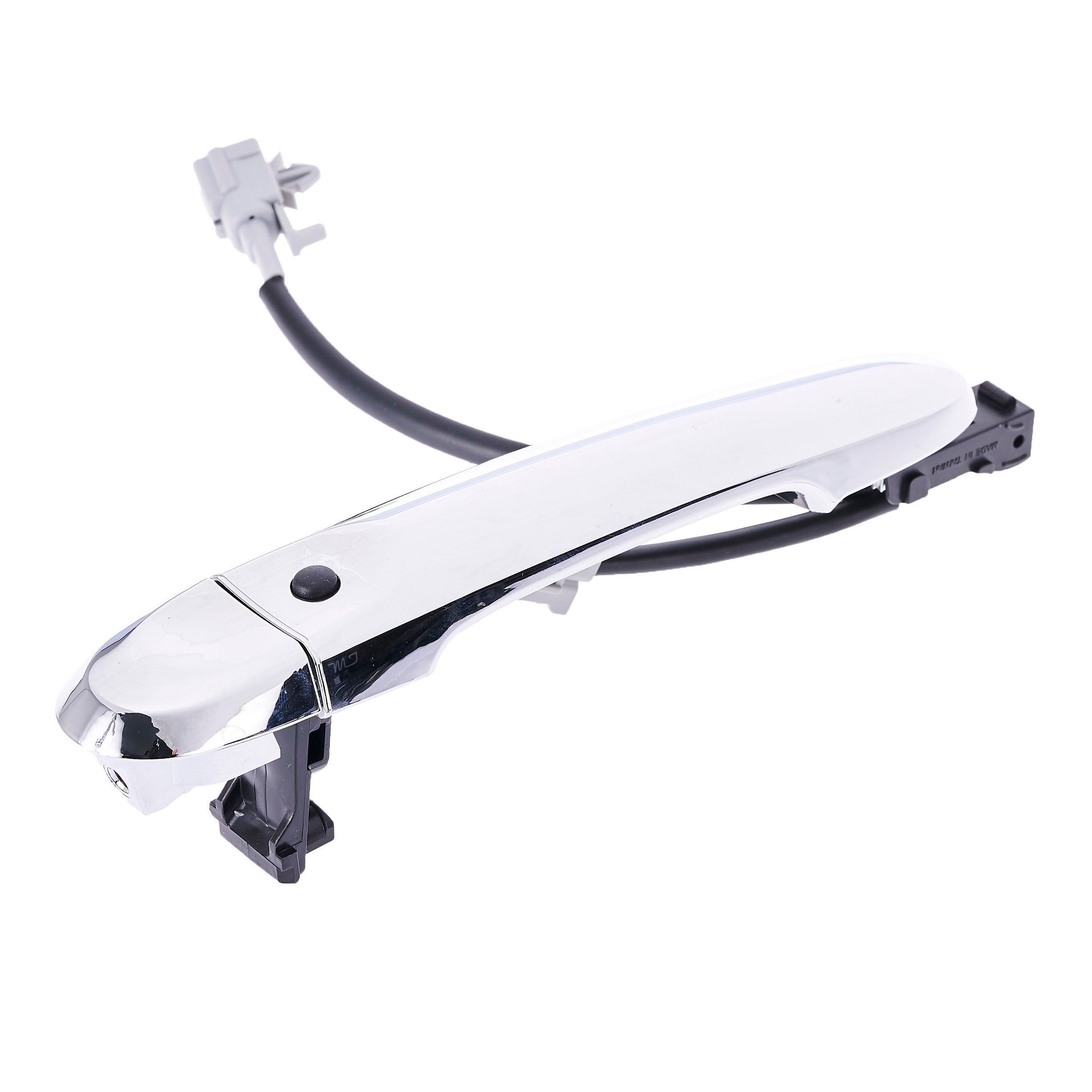 Nissan Versa (2012-2019) Chrome Replacement Exterior Door Handle Front Right Passenger Side w/o Keyhole Cover