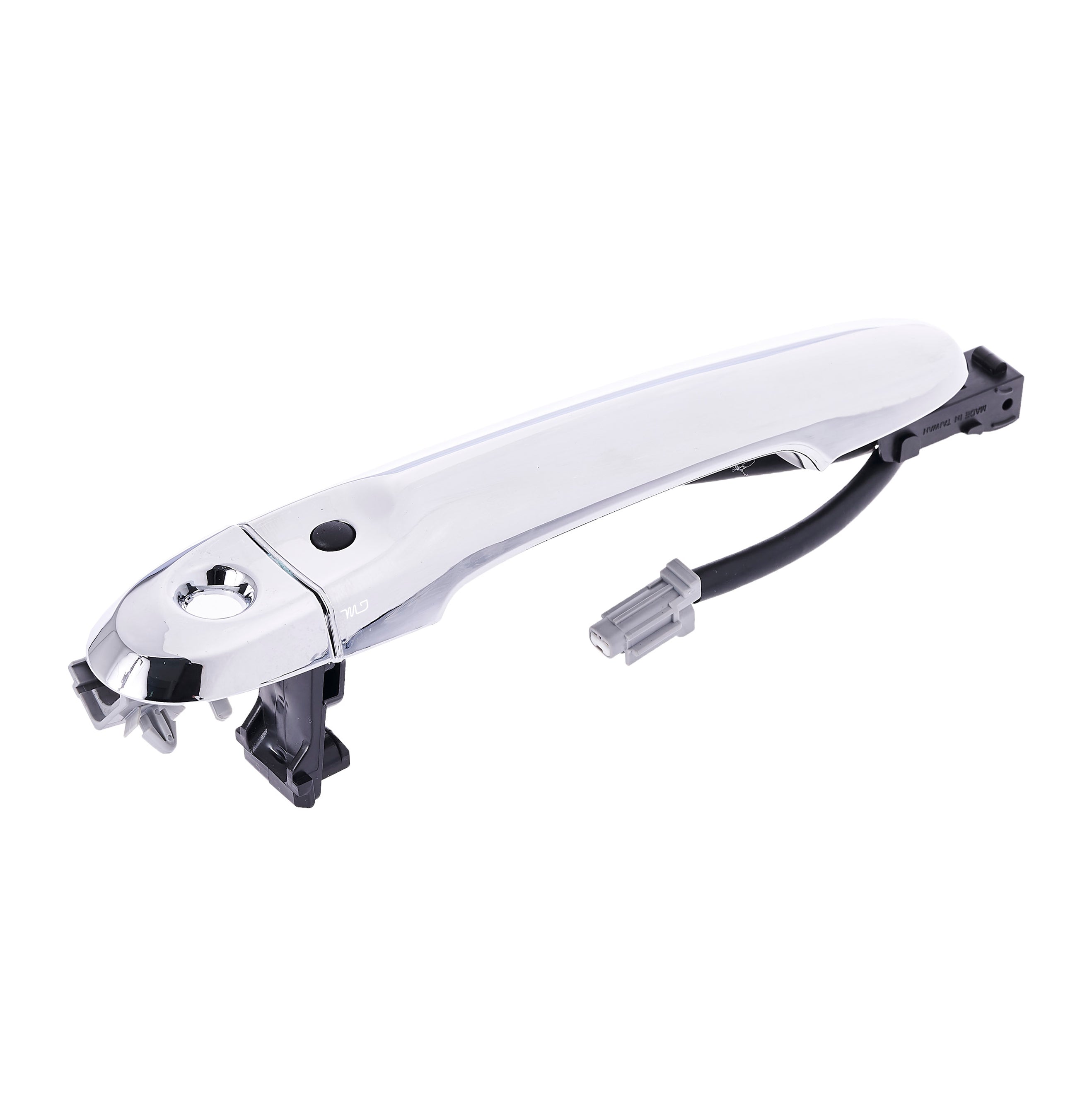 Nissan Versa (2012-2019) Chrome Replacement Exterior Door Handle Front Left Driver Side w/ Keyhole Cover