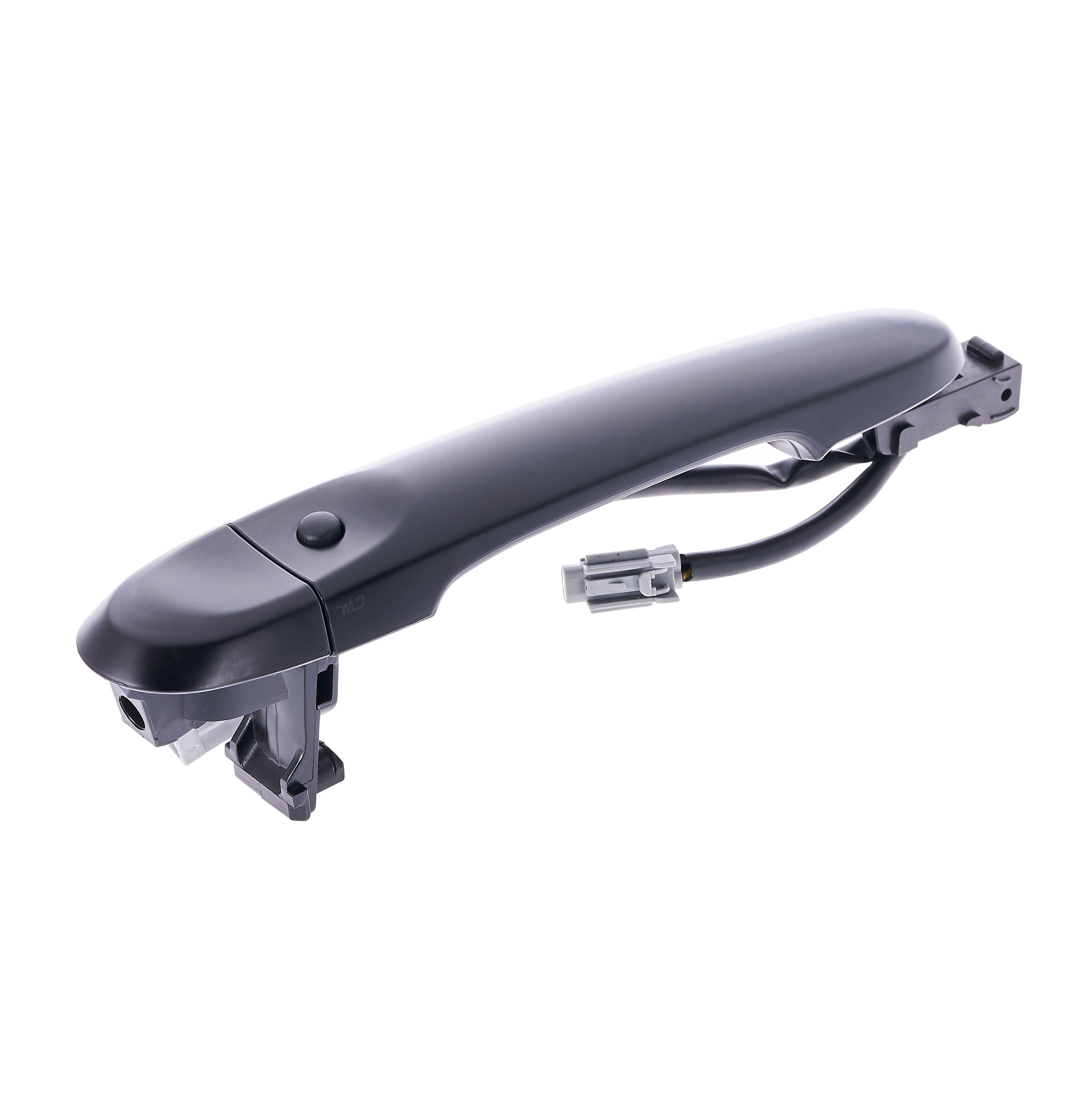 Nissan Cube (2009-2014) [w/ Smart Entry System], Juke (2011-2015) Black Replacement Exterior Door Handle Front Right Passenger Side w/o Keyhole Cover