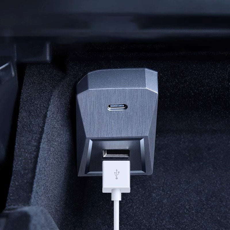 4-Port USB Hub for Model 3 / Model Y | Center Console