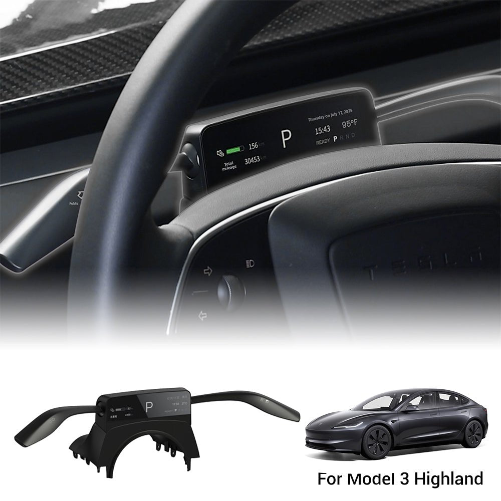 Gear Shift Stalks Heads Up Display for Model 3 Highland / Model Y Juniper | TESERY