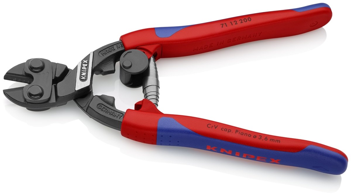 Knipex CoBalt® High Leverage Compact Bolt Cutters 8