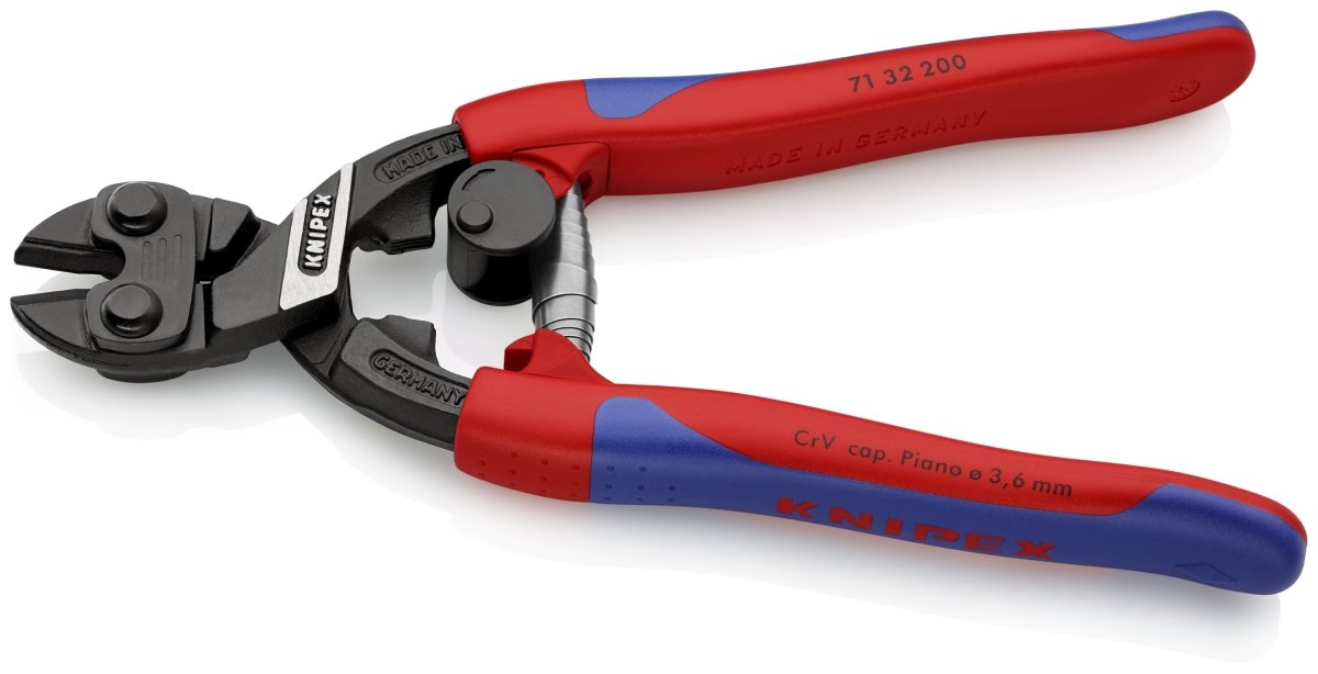 Knipex CoBalt® High Leverage Compact Bolt Cutters 8