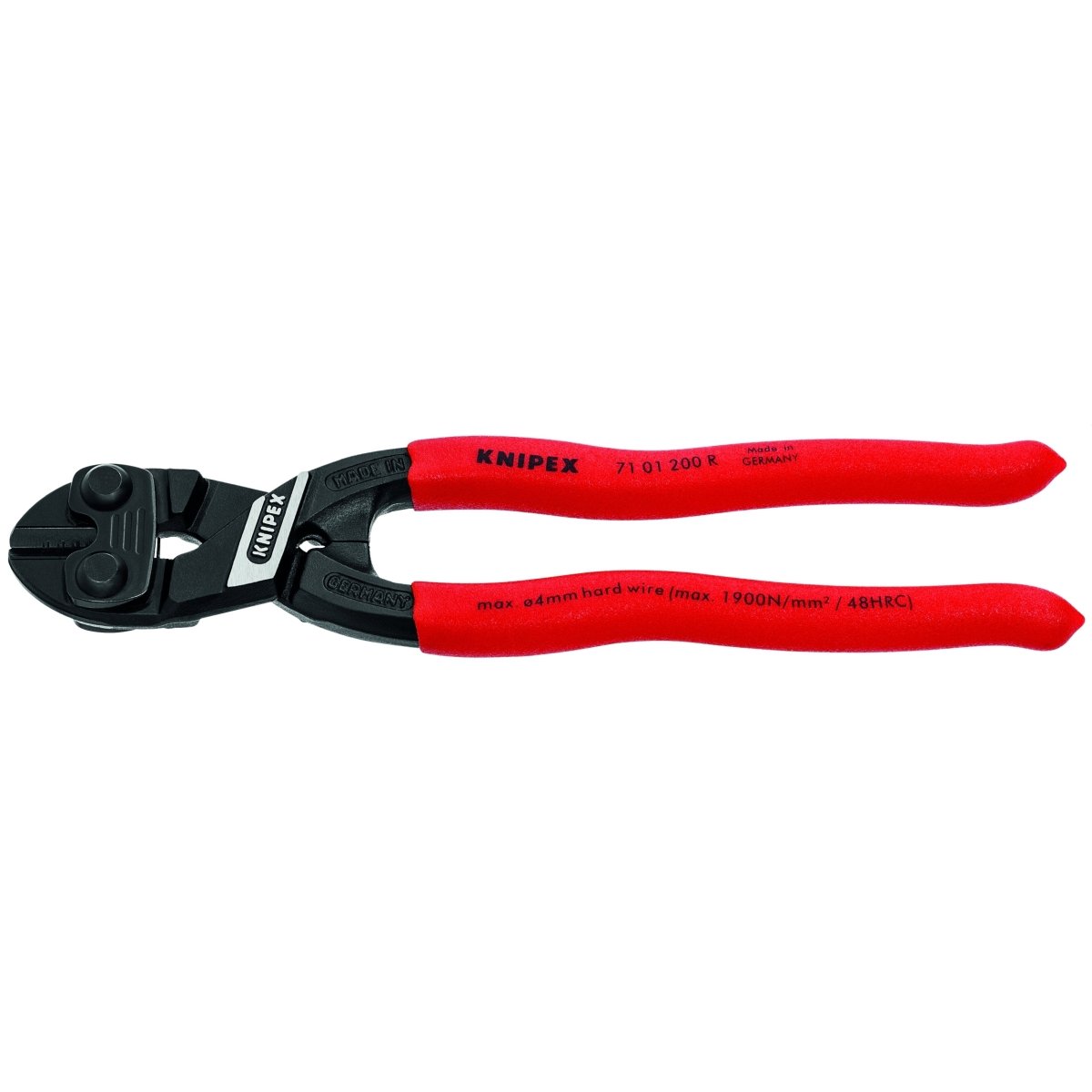 Knipex CoBalt® High Leverage Compact Bolt Cutters Fencing 8