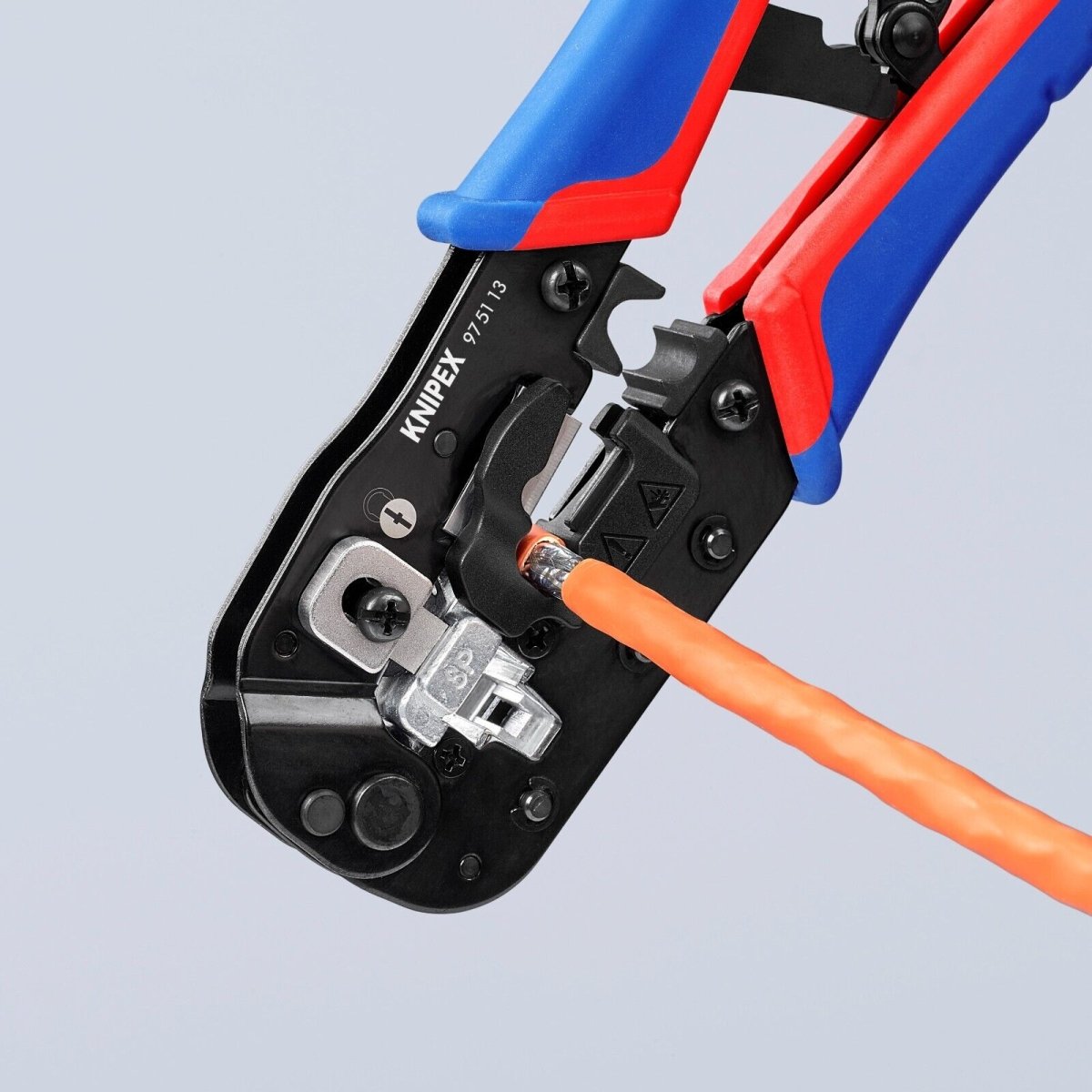 Knipex Crimping Pliers For RJ45 Western Plugs 7 1/2
