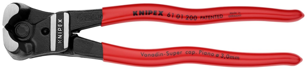 Knipex High Leverage Bolt End Cutting Nippers 8