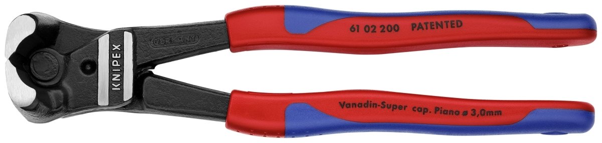 Knipex High Leverage Bolt End Cutting Nippers 8