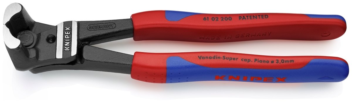 Knipex High Leverage Bolt End Cutting Nippers 8
