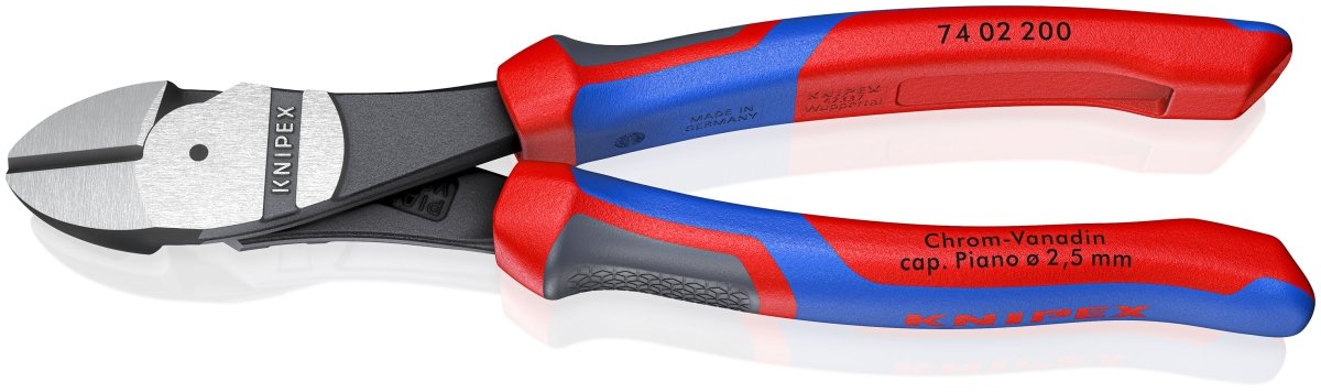 Knipex High Leverage Diagonal Cutters With Comfort Grip 8