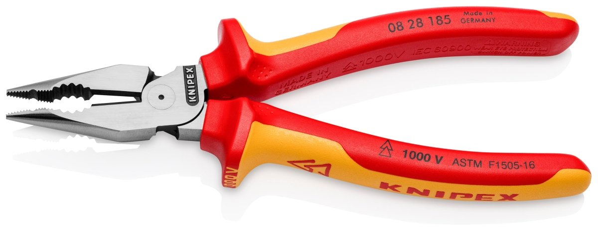Knipex Needle Nose Combination Pliers 1000V Insulated 7 1/4