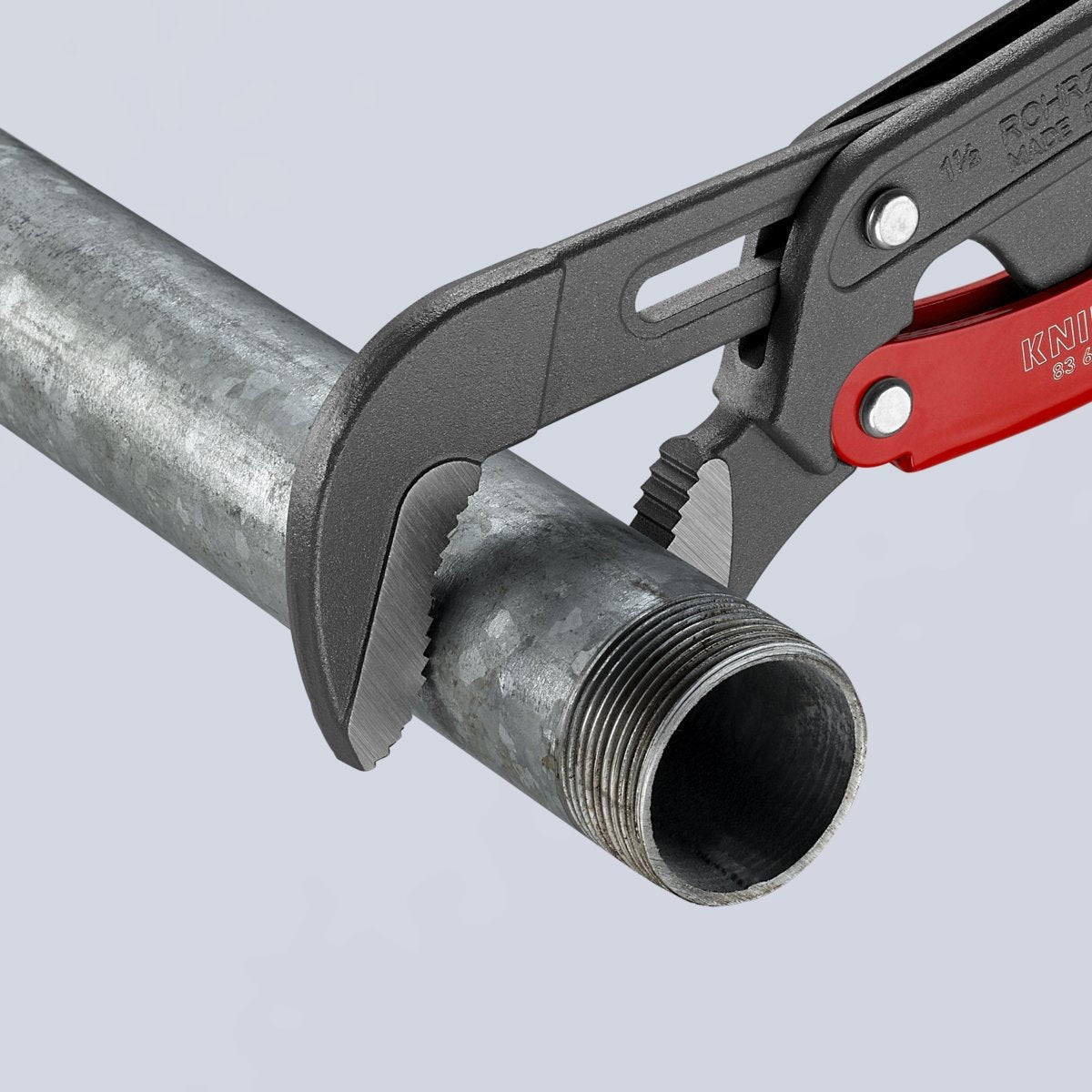 Knipex Rapid Adjust Swedish Pipe Wrench Pliers S-Type 16 1/2