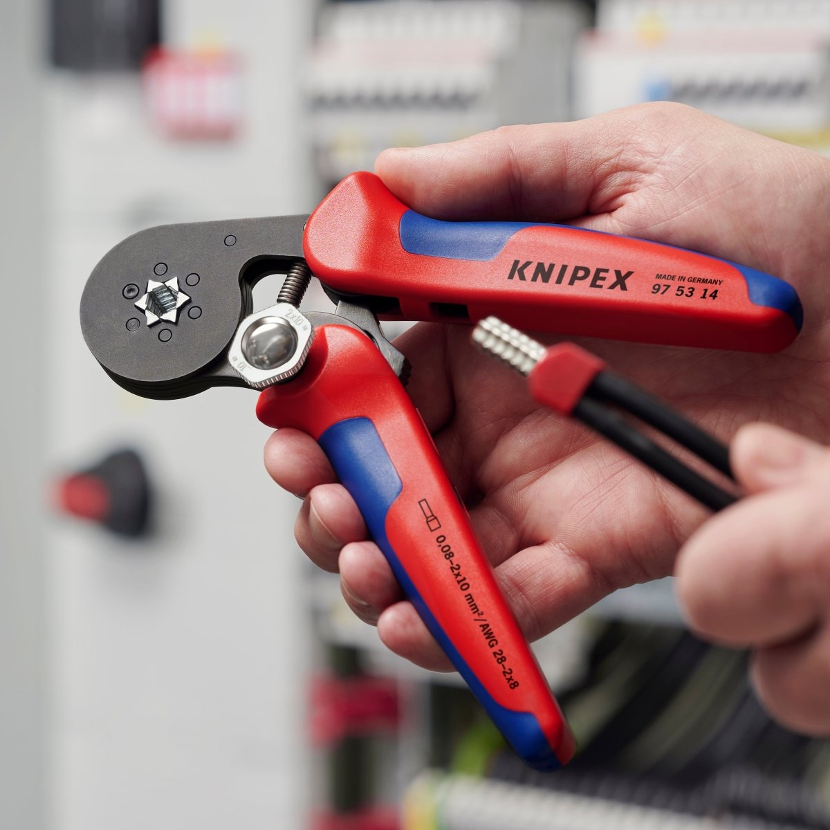 Knipex Self Adjusting Crimping Pliers 7 1/4
