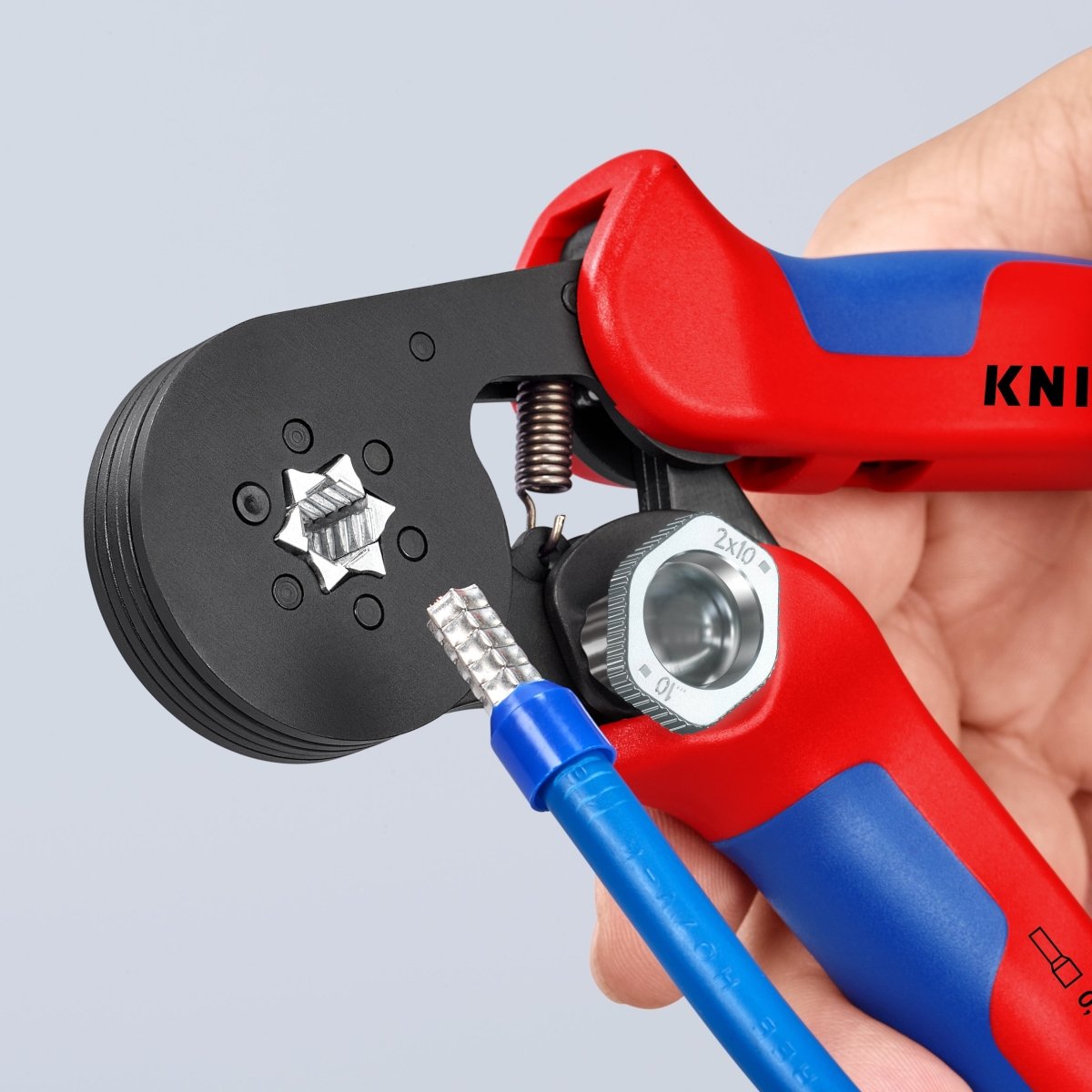 Knipex Self Adjusting Crimping Pliers 7 1/4