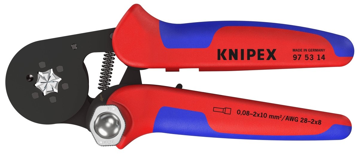 Knipex Self Adjusting Crimping Pliers 7 1/4