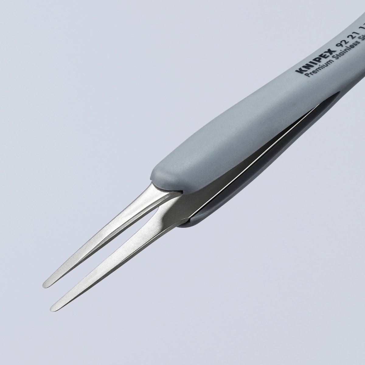 Knipex Stainless Steel Blunt End Tips Precision Tweezers ESD 4