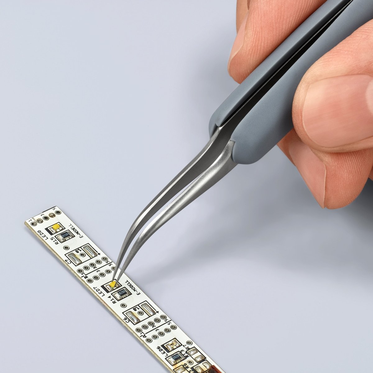 Knipex Stainless Steel Needle Point Tip Precision Tweezers ESD 5