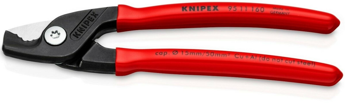 Knipex Stepcut Cutting Edge Cable Shears 6 1/4